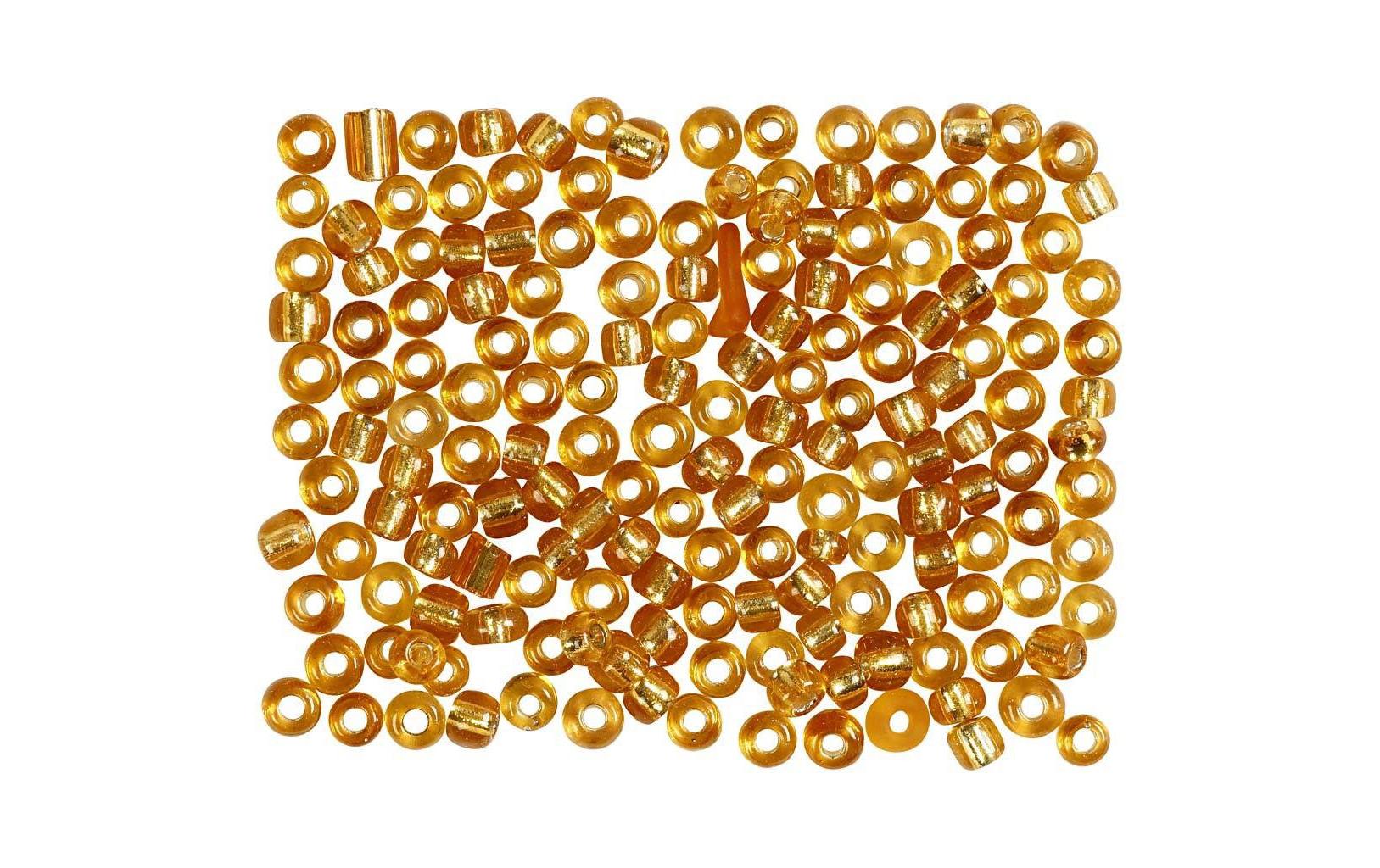 Creativ Company Rocailles-Perlen 8/0 Gold