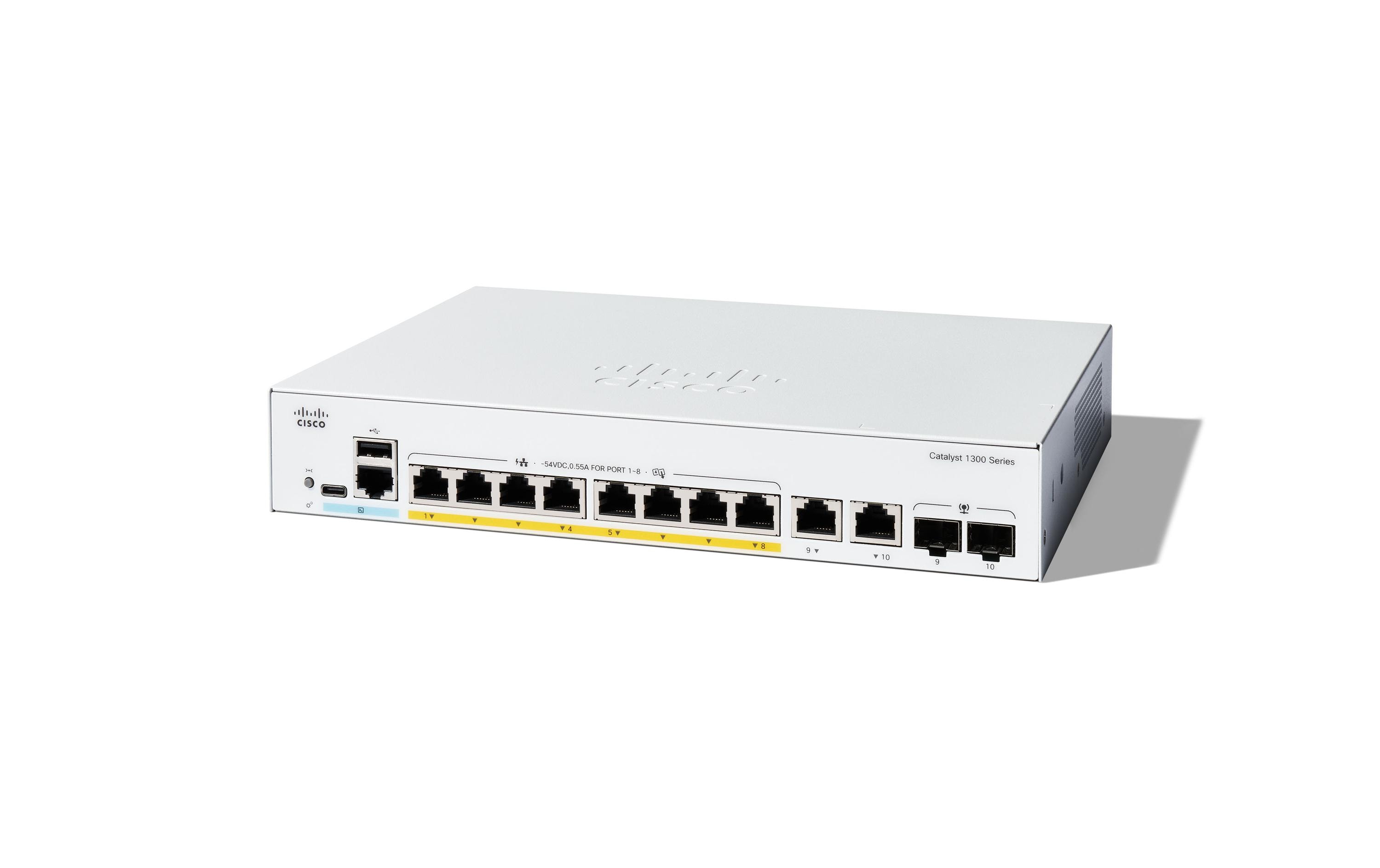 Cisco Switch Catalyst C1300-8T-E-2G 10 Port Cisco Switch Catalyst C1300-8T-E-2G 10 Port