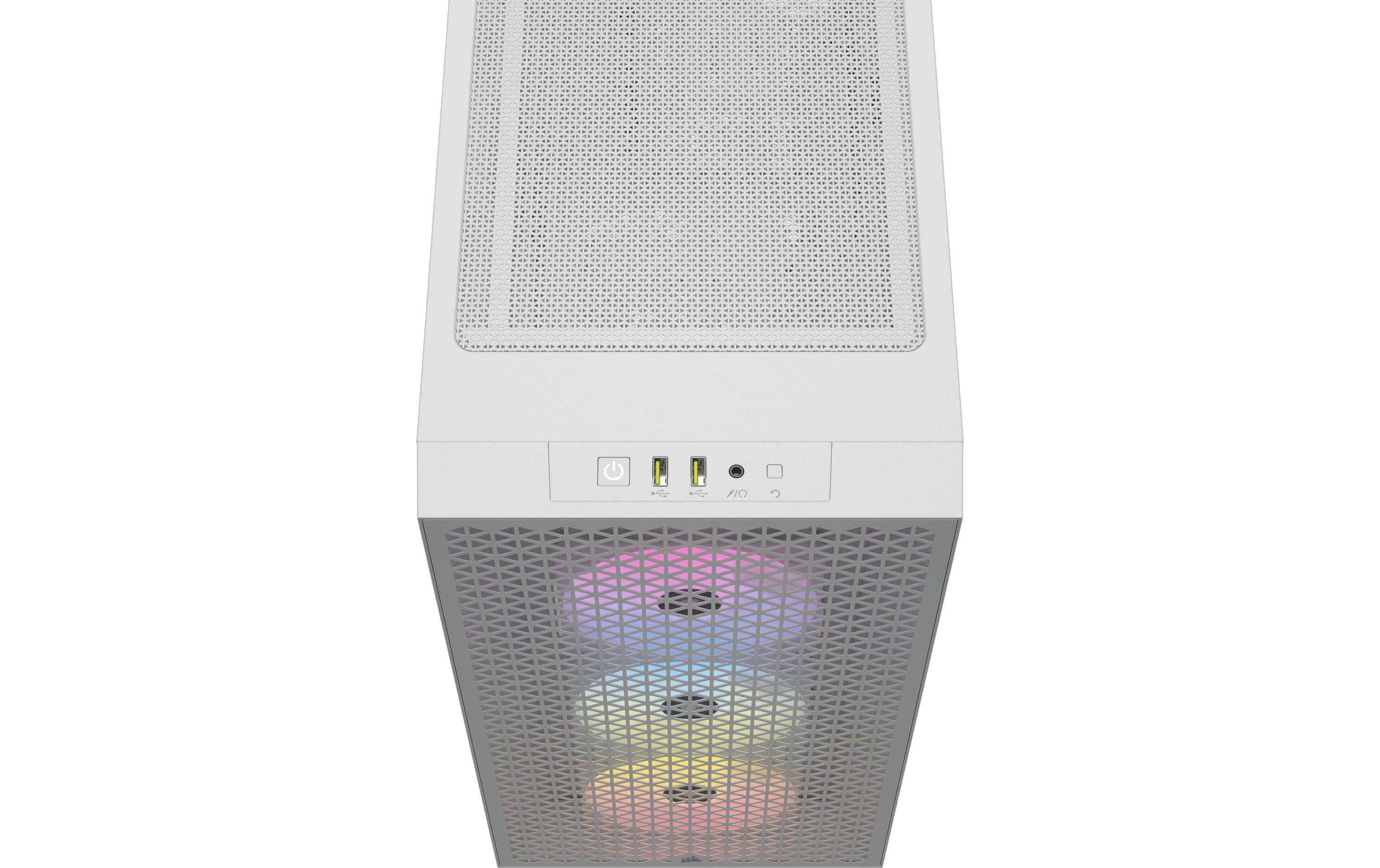 Corsair PC-Gehäuse 3000D RGB Airflow Weiss
