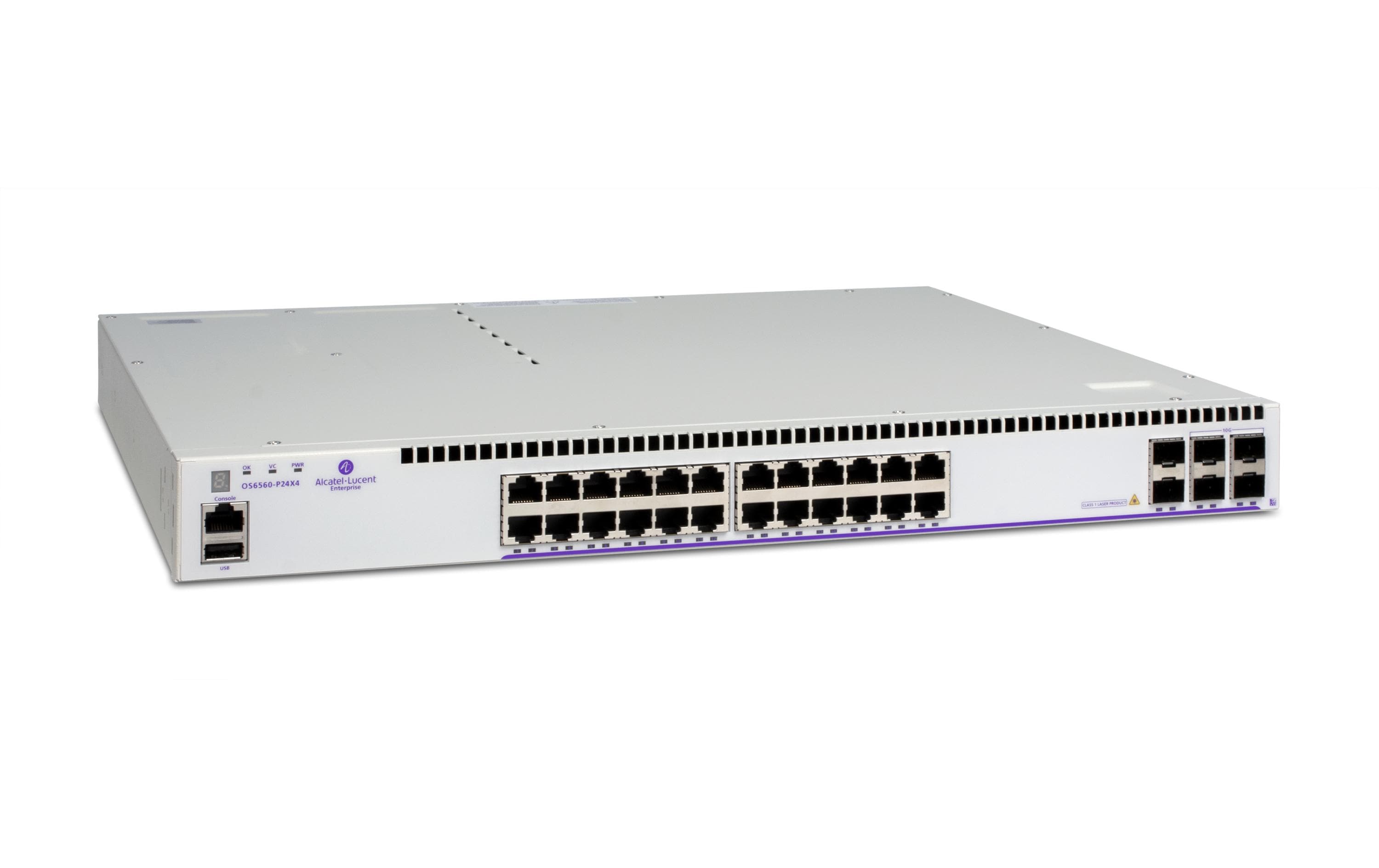 Alcatel-Lucent PoE+ Switch OmniSwitch OS6560-P24X4 24 Port Alcatel-Lucent PoE+ Switch OmniSwitch OS6560-P24X4 24 Port