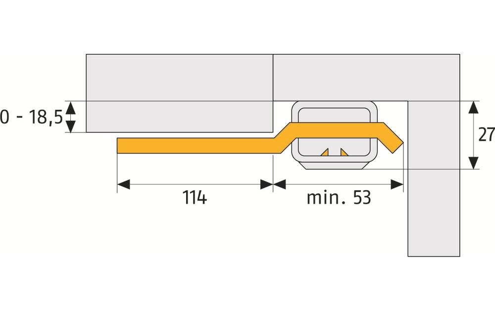 Abus Fenster-Zusatzsicherung SW10 W Weiss Stahl