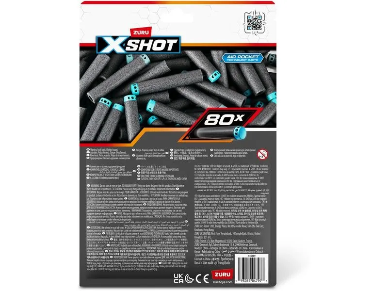 X-Shot Excel Nachfüllpackung 80 Darts Series 1 X-Shot Excel Nachfüllpackung 80 Darts Series 1