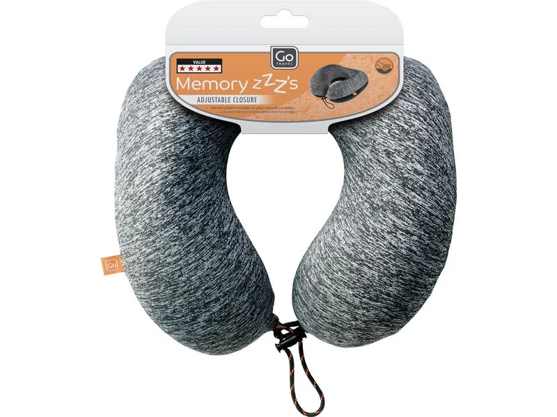 GOTravel Reisekissen Memory ZZZs Grau/Orange GOTravel Reisekissen Memory ZZZs Grau/Orange