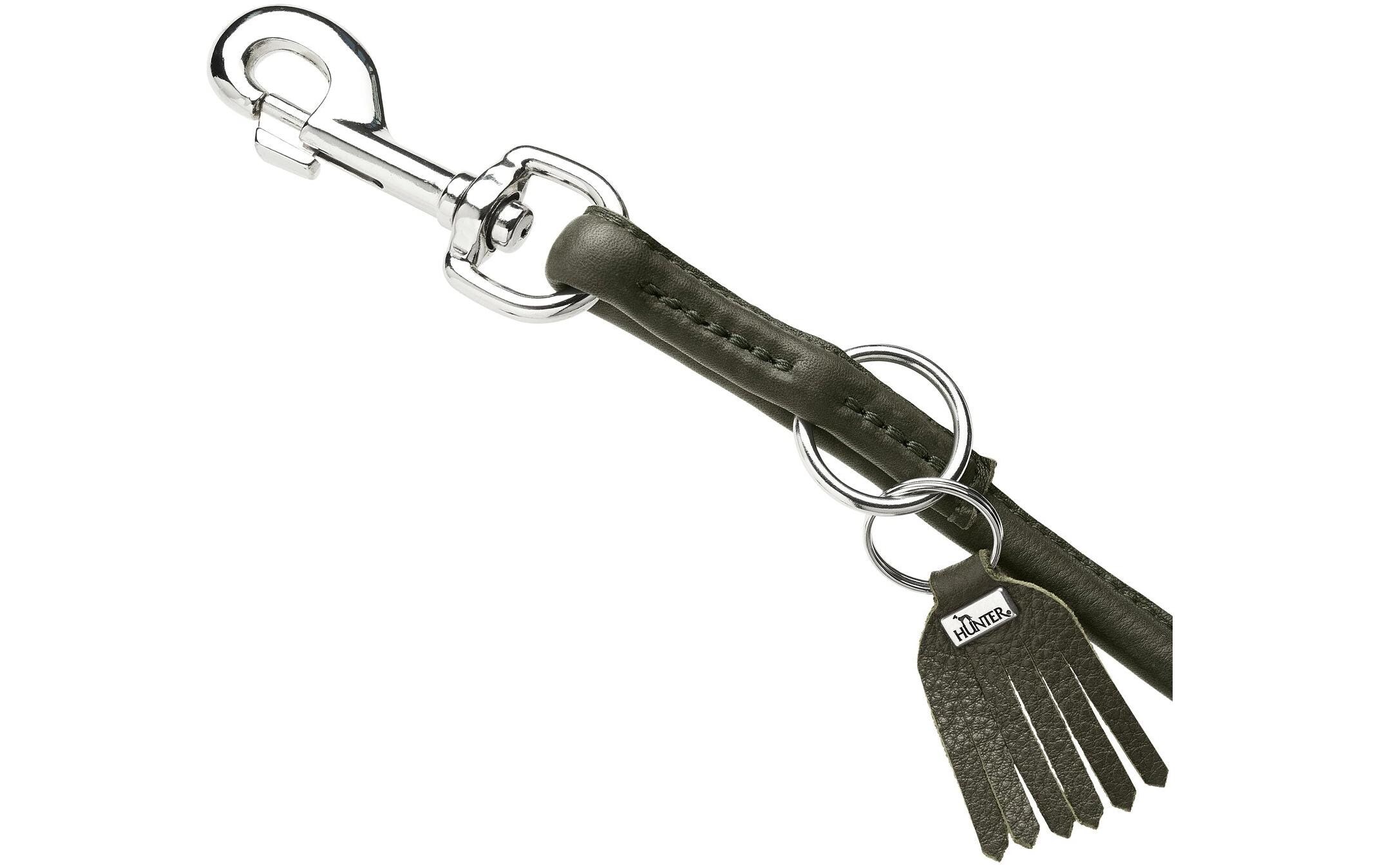 Hunter V-Leine Round München 10/200, Rindsleder, Grün