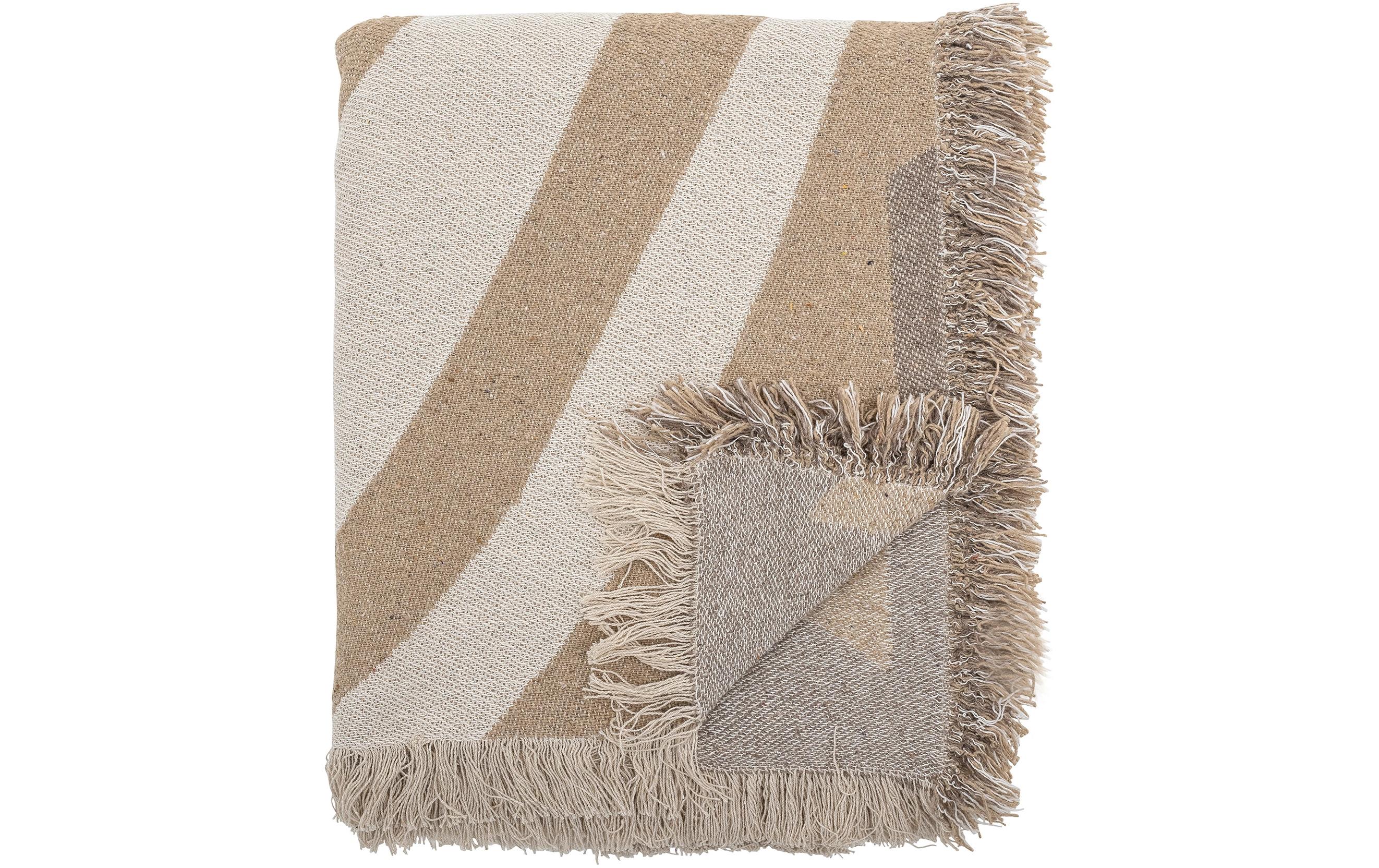 Bloomingville Decke Orinoco 130 x 160 cm, Braun