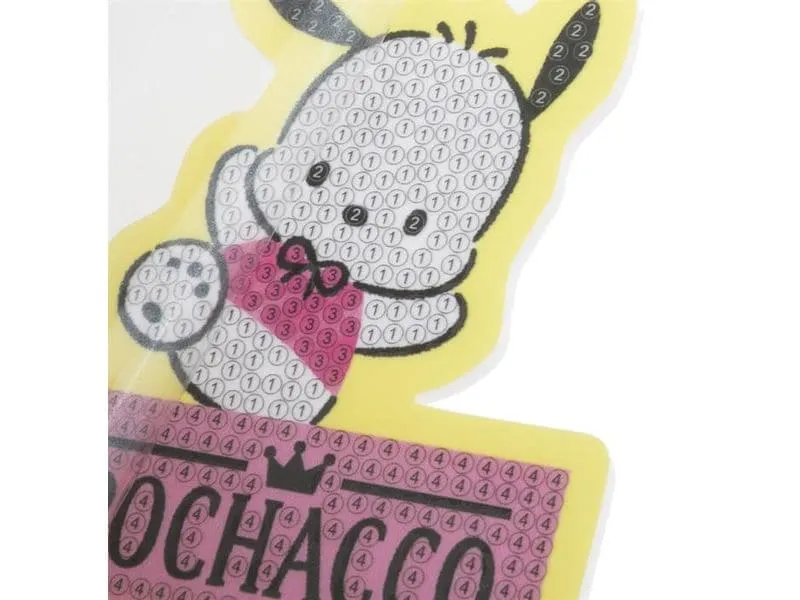 CRAFT Buddy Pochacco, Crystal Art Rucksack Anhänger CRAFT Buddy Pochacco, Crystal Art Rucksack Anhänger