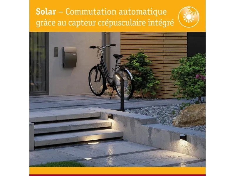 Paulmann Wandleuchte Solar LED Elliot Paulmann Wandleuchte Solar LED Elliot