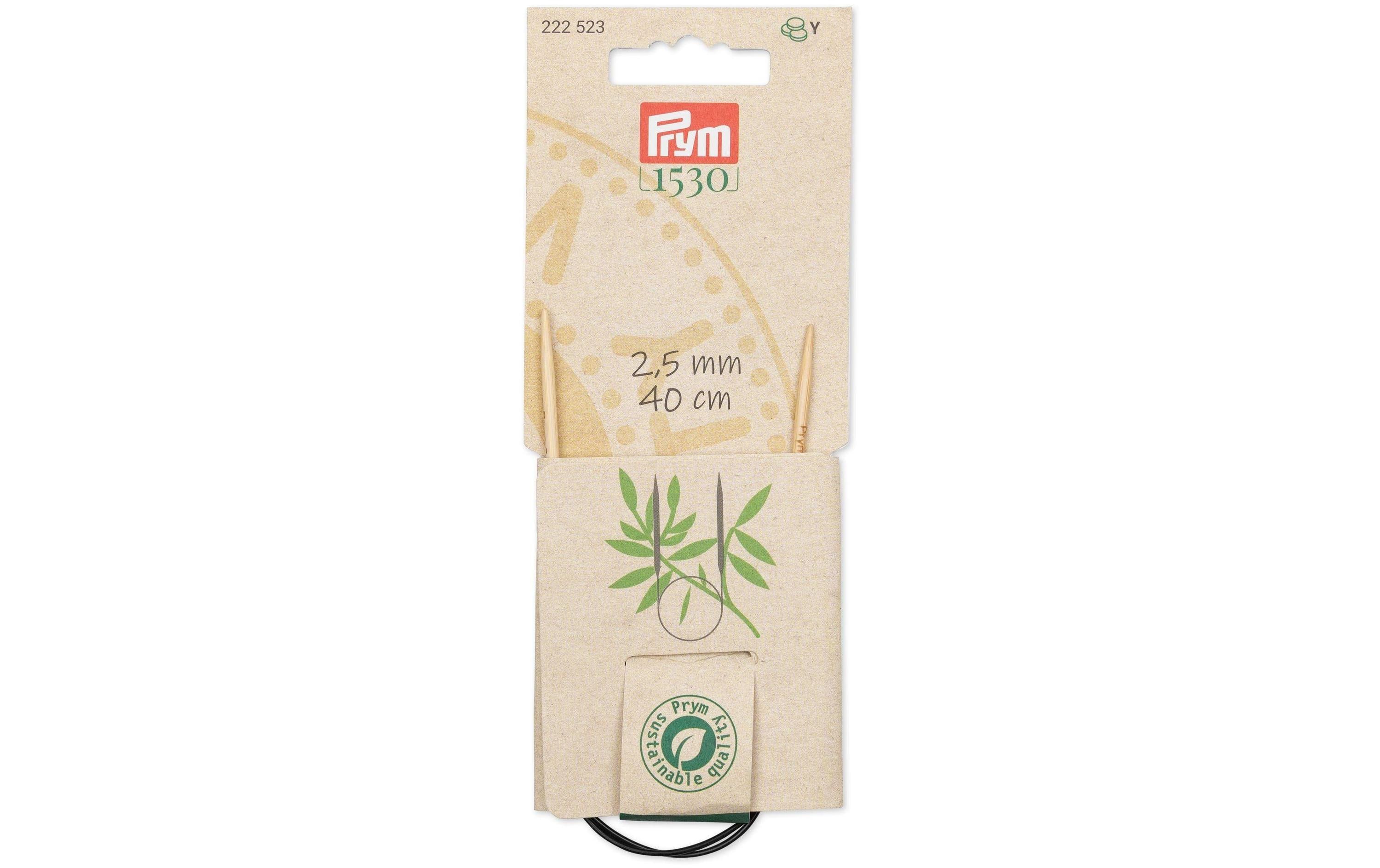 Prym Rundstricknadel Bambus 2.50 mm, 40 cm