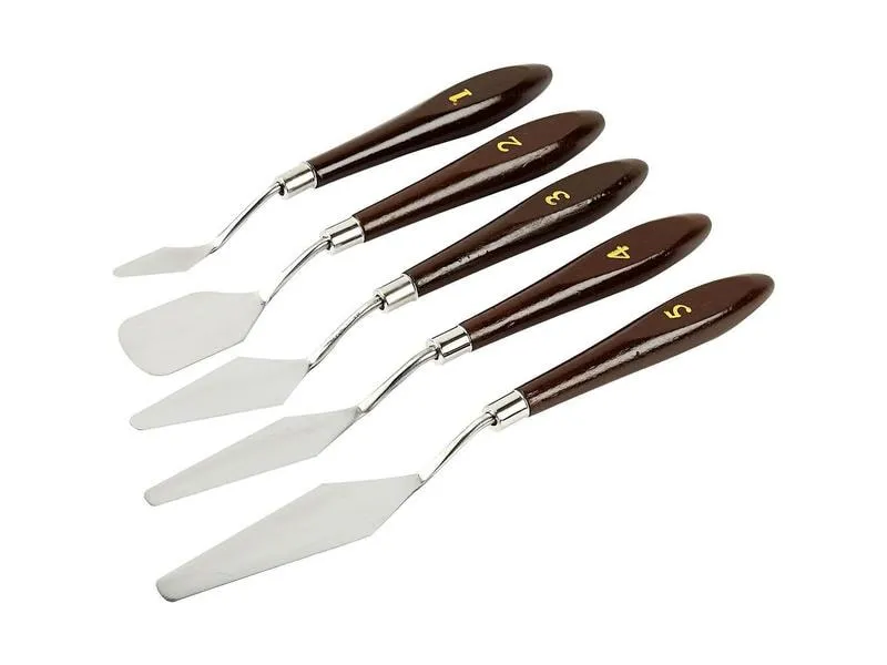 Creativ Company Malmesser Spachtelset 5 Stück Creativ Company Malmesser Spachtelset 5 Stück