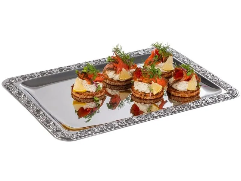 APS Servierplatte Tablett Schöner Essen 35 x 24 x 1 cm