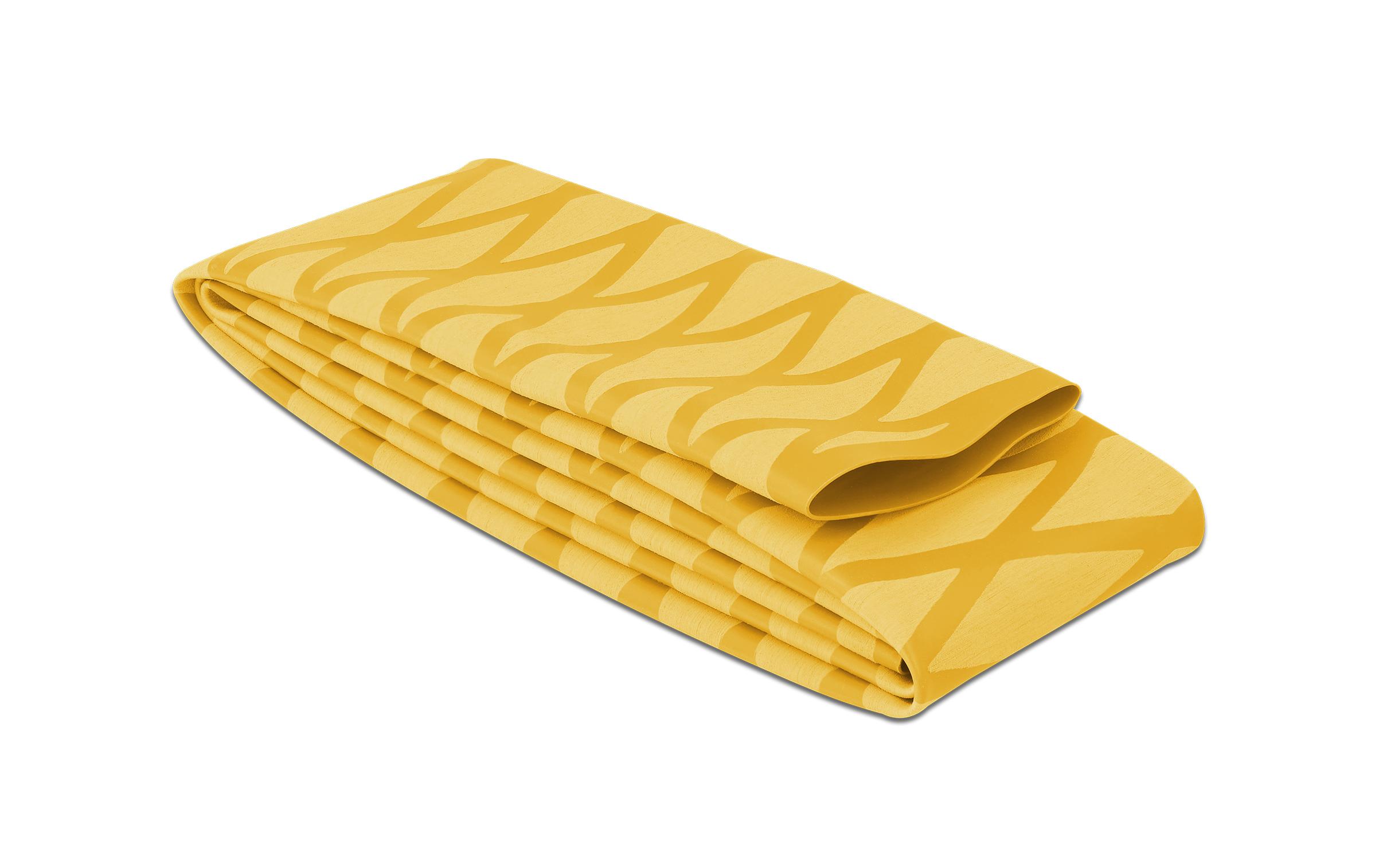 Delock Schrumpfschlauch X-Muster rutschfest 1 m x 40 mm Gelb