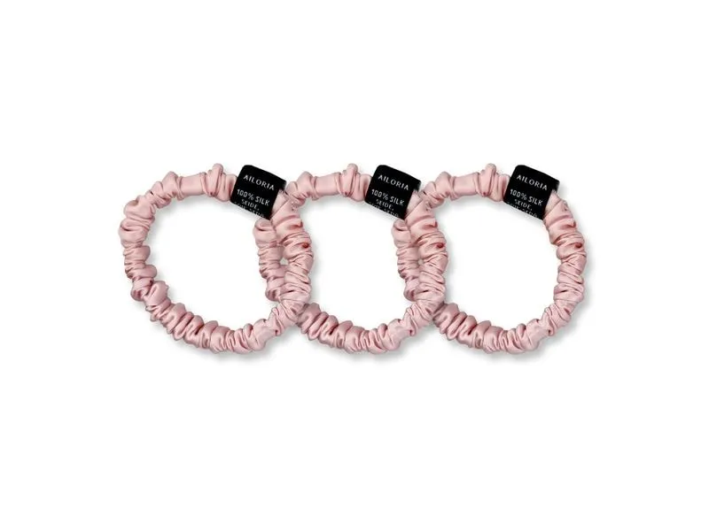 Ailoria DOUX Set 3 Scrunchies S aus Seide