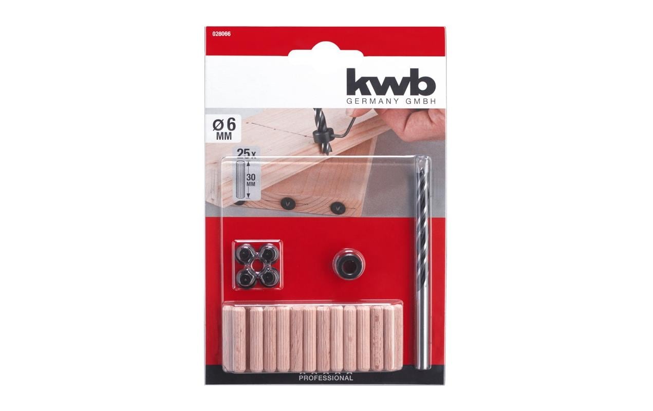 kwb Bohr- und Dübel-Satz 31-teilig