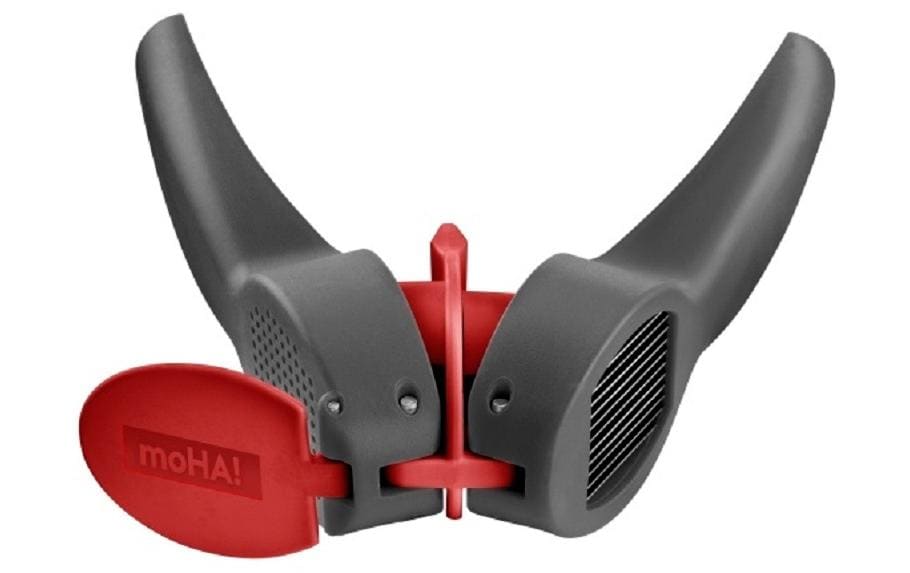 Moha Knoblauchpresse Aglio Grau