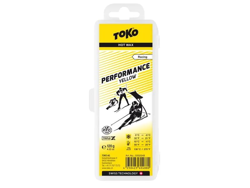 TOKO Wax Performance Yellow 120 g
