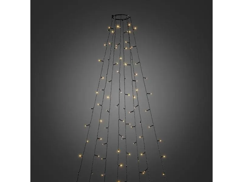 Konstsmide LED Baummantel mit Ring, 560 LED, 5.6 m, Outdoor