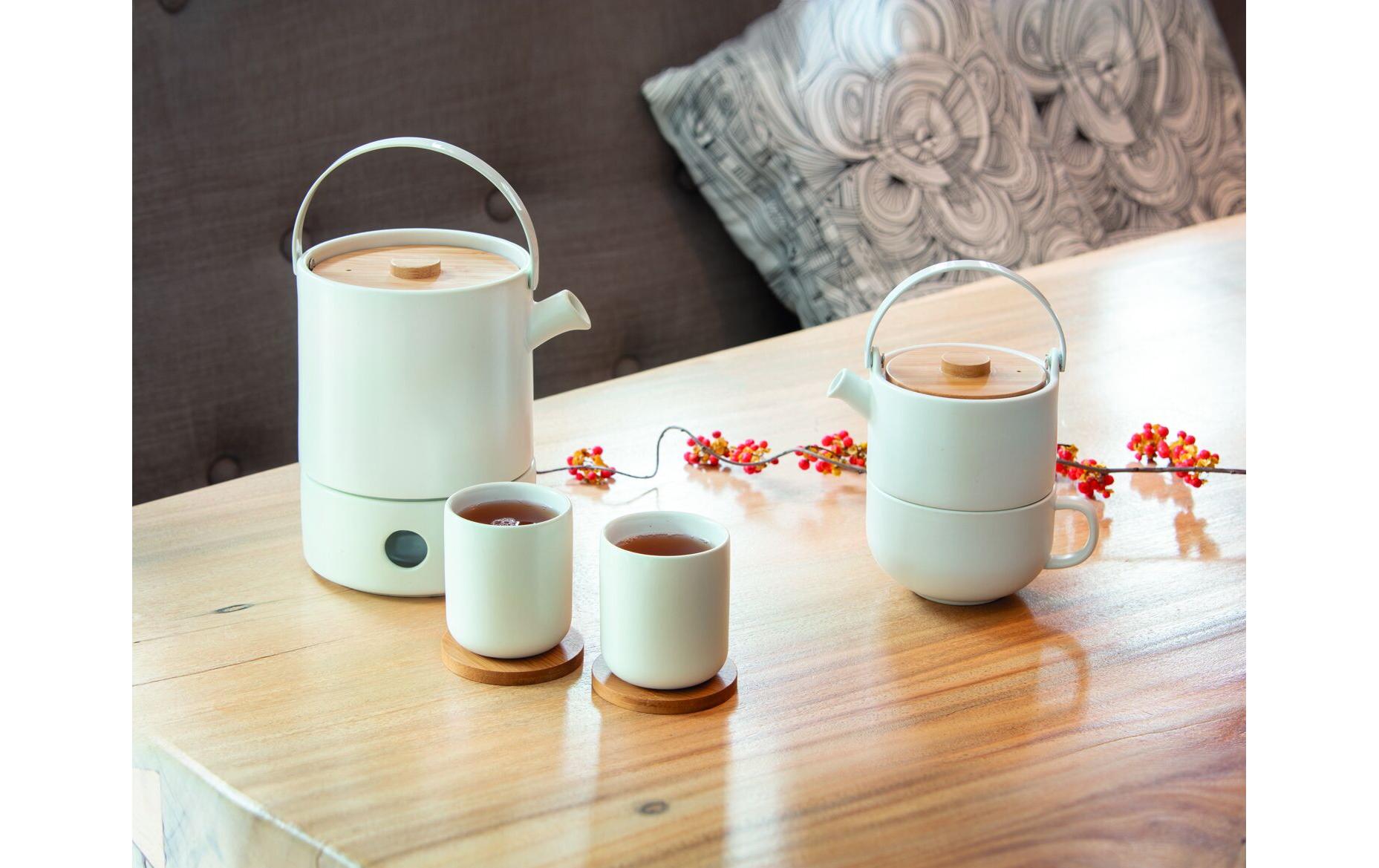 Bredemeijer Teekanne Umea 1.2 Liter, Weiss