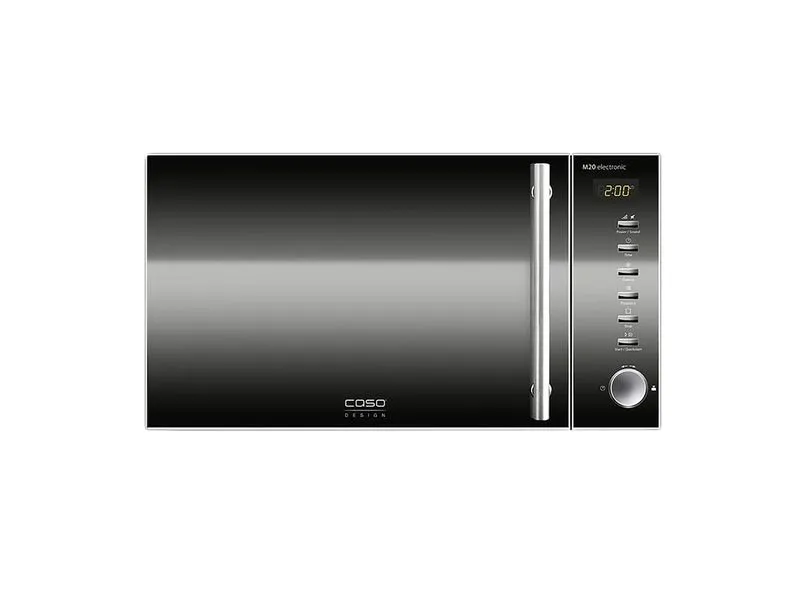Caso Mikrowelle M20 Electronic Edelstahl 20 l 800 W Caso Mikrowelle M20 Electronic Edelstahl 20 l 800 W