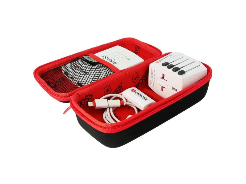 SKROSS Power Case Schwarz Rot SKROSS Power Case Schwarz Rot