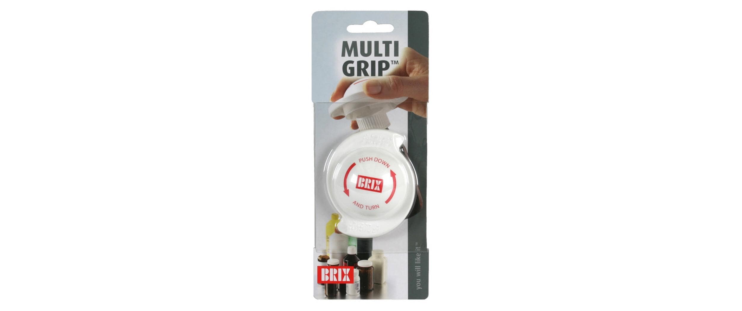 Brix Universalöffner Multigrip Weiss
