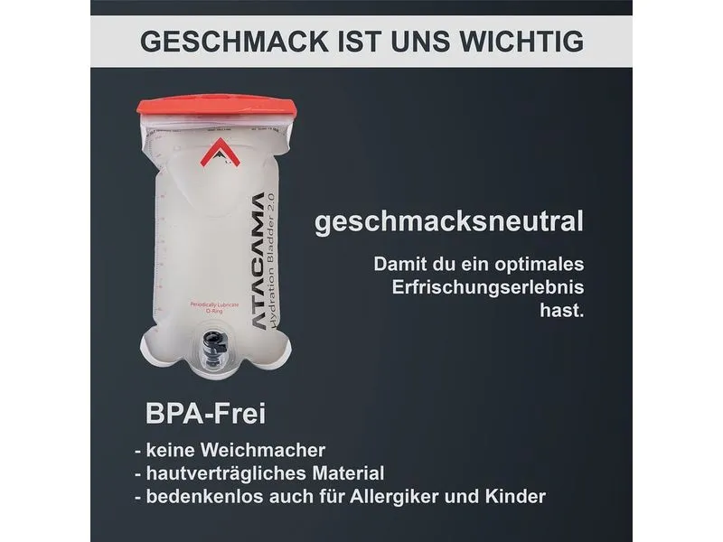 Atacama ATACAMA Trinkblase 2 Liter für Trinksystem