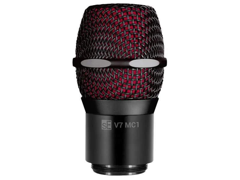 sE Electronics V7 MC1 Dynamische Mikrofonkapsel, Superniere, Schwarz