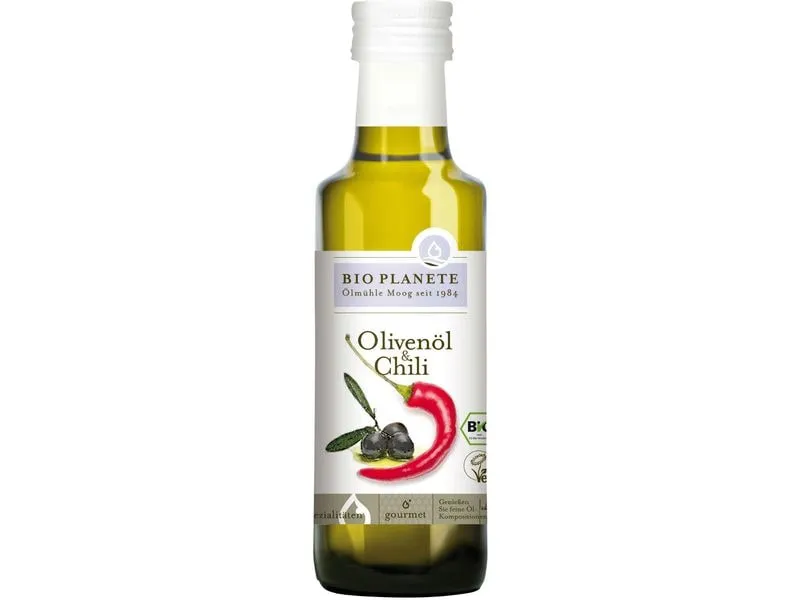 Bio Planete Olivenöl und Chili 100 ml