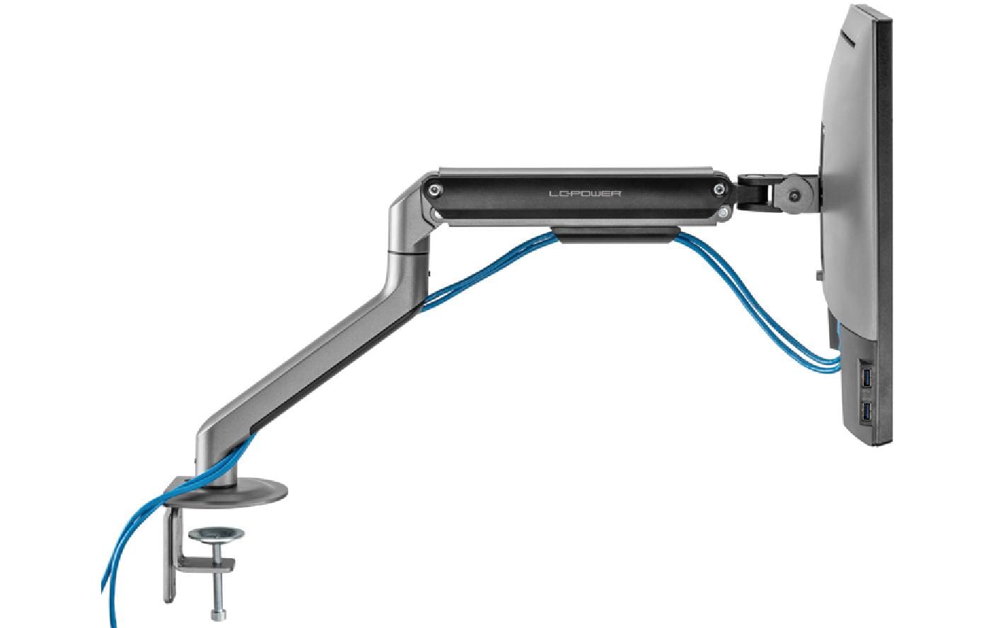LC-Power Tischhalterung LC-EQ-A32B bis 9 kg – Schwarz