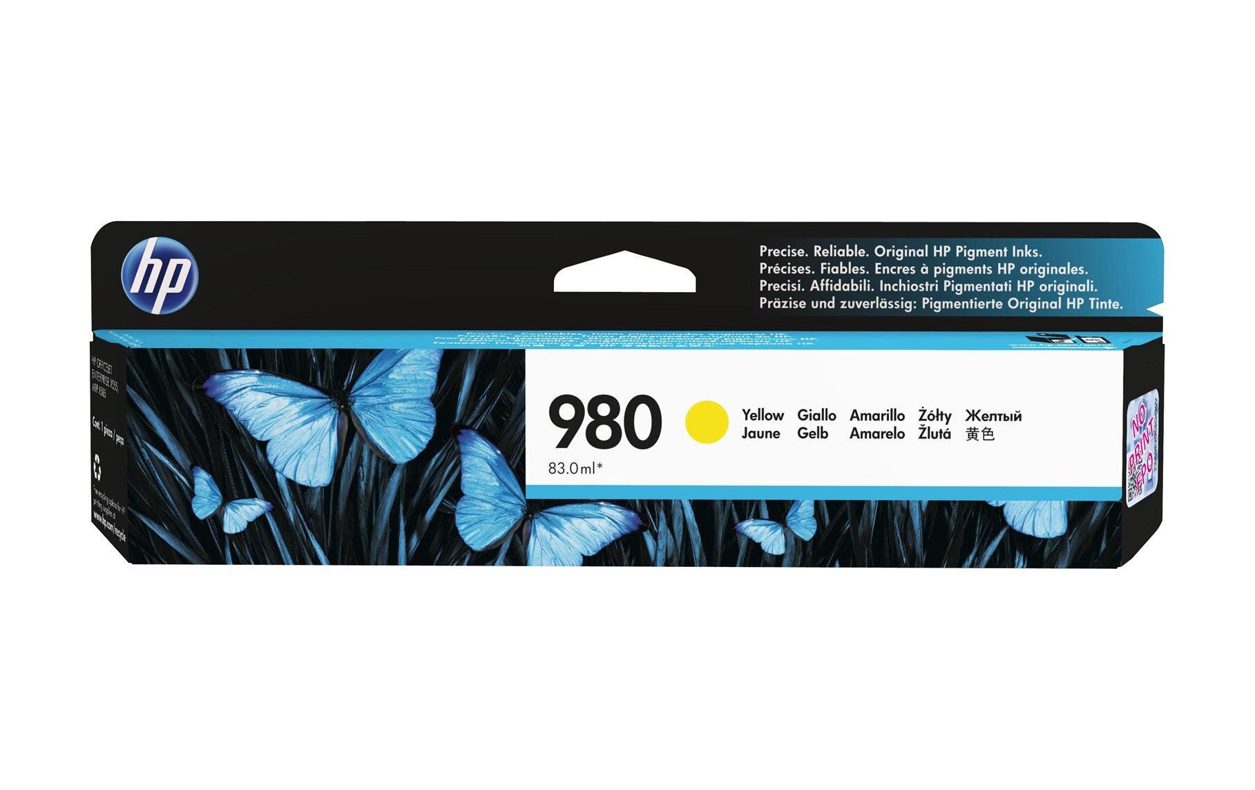 HP Tinte Nr. 980 (D8J09A) Yellow