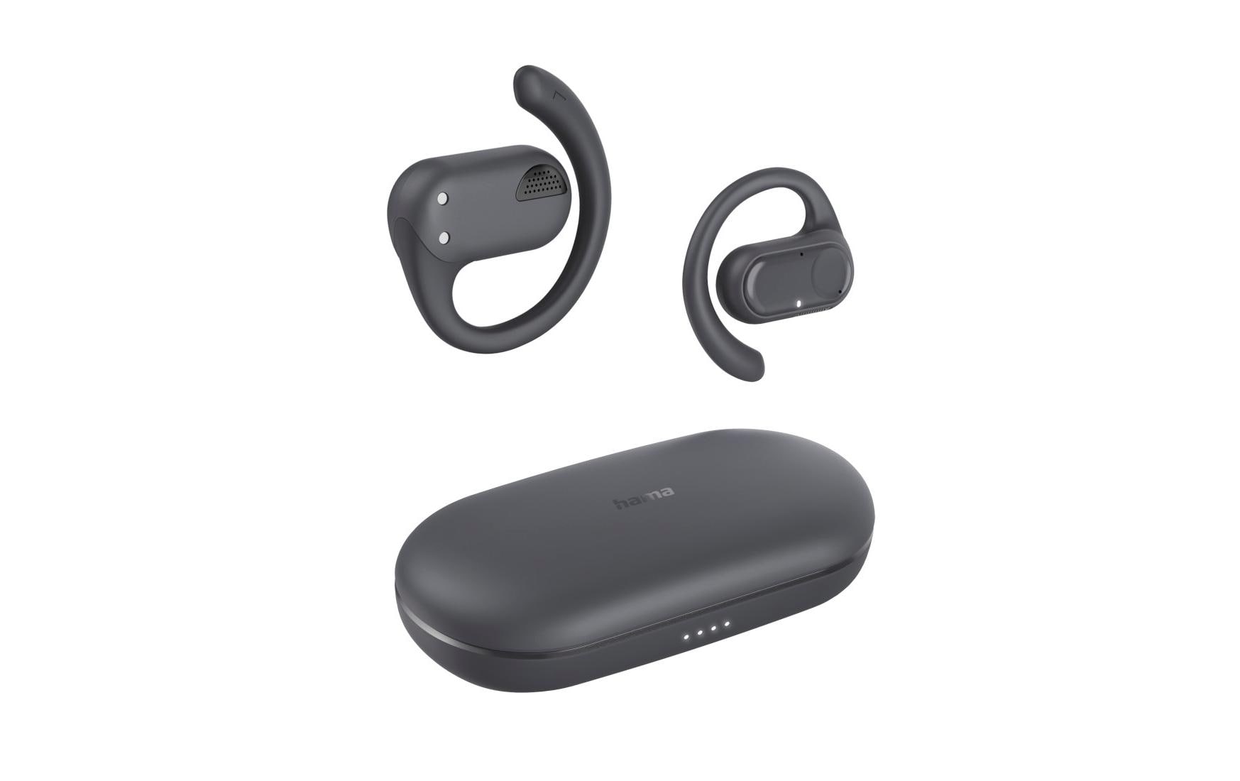 Hama Open-Ear Kopfhörer Spirit Open BT OWS True Wireless Schwarz