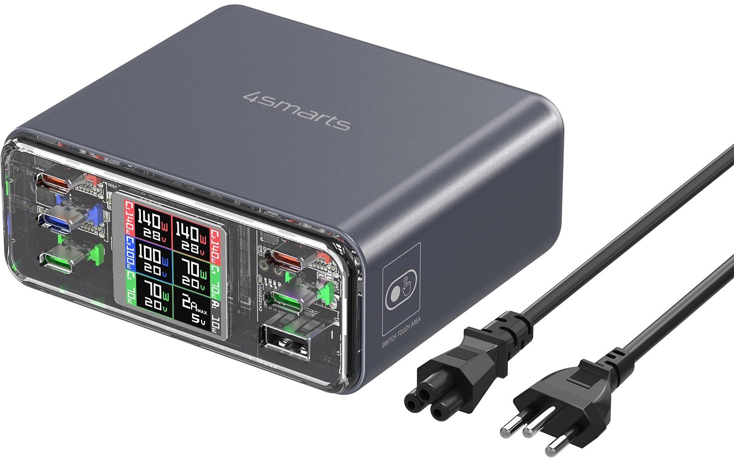 4smarts Ladestation Lucid GaN DIY 360W 4smarts Ladestation Lucid GaN DIY 360W