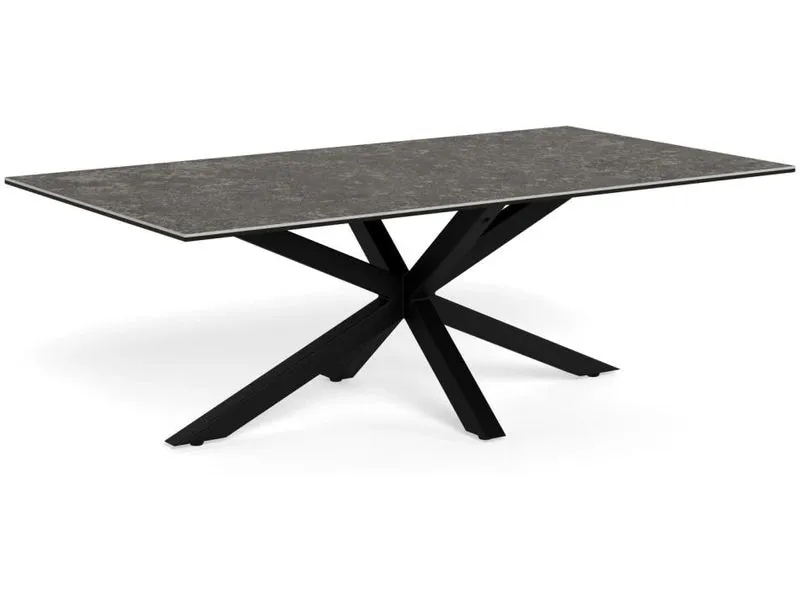AC Design Couchtisch Heaven Schwarz, 130 x 70 x 46 cm