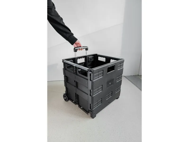 Edi Baur Faltbare Klappbox auf Rollen 45 L Edi Baur Faltbare Klappbox auf Rollen 45 L