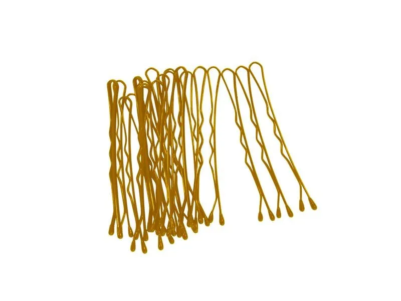 Parsa Beauty Haarklemme gewellt, Gold 20 Stück Parsa Beauty Haarklemme gewellt, Gold 20 Stück