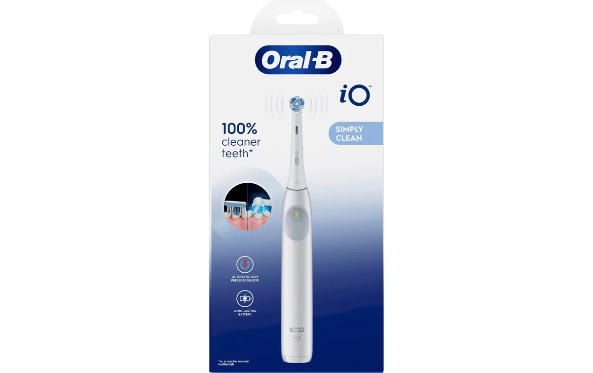 Oral-B Elektrische Zahnbürste iO Easy Clean Simple White