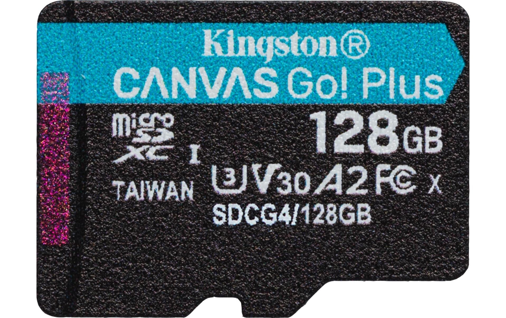 Kingston microSDXC-Karte Canvas Go! Plus 128 GB