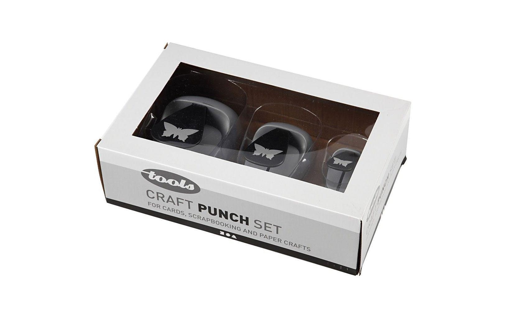 Creativ Company Motivstanzer Schmetterling, 25/49/75 mm