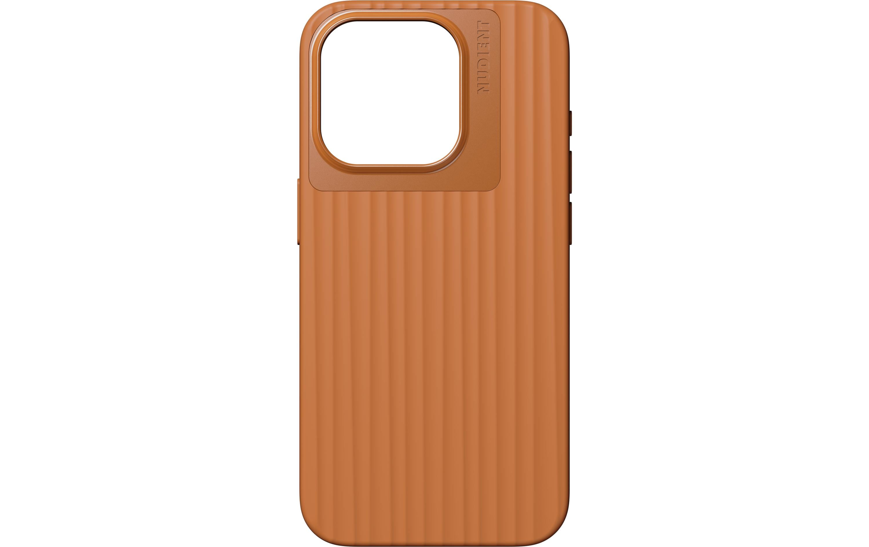 Nudient Back Cover Bold Case iPhone 15 Pro Tangerine Orange