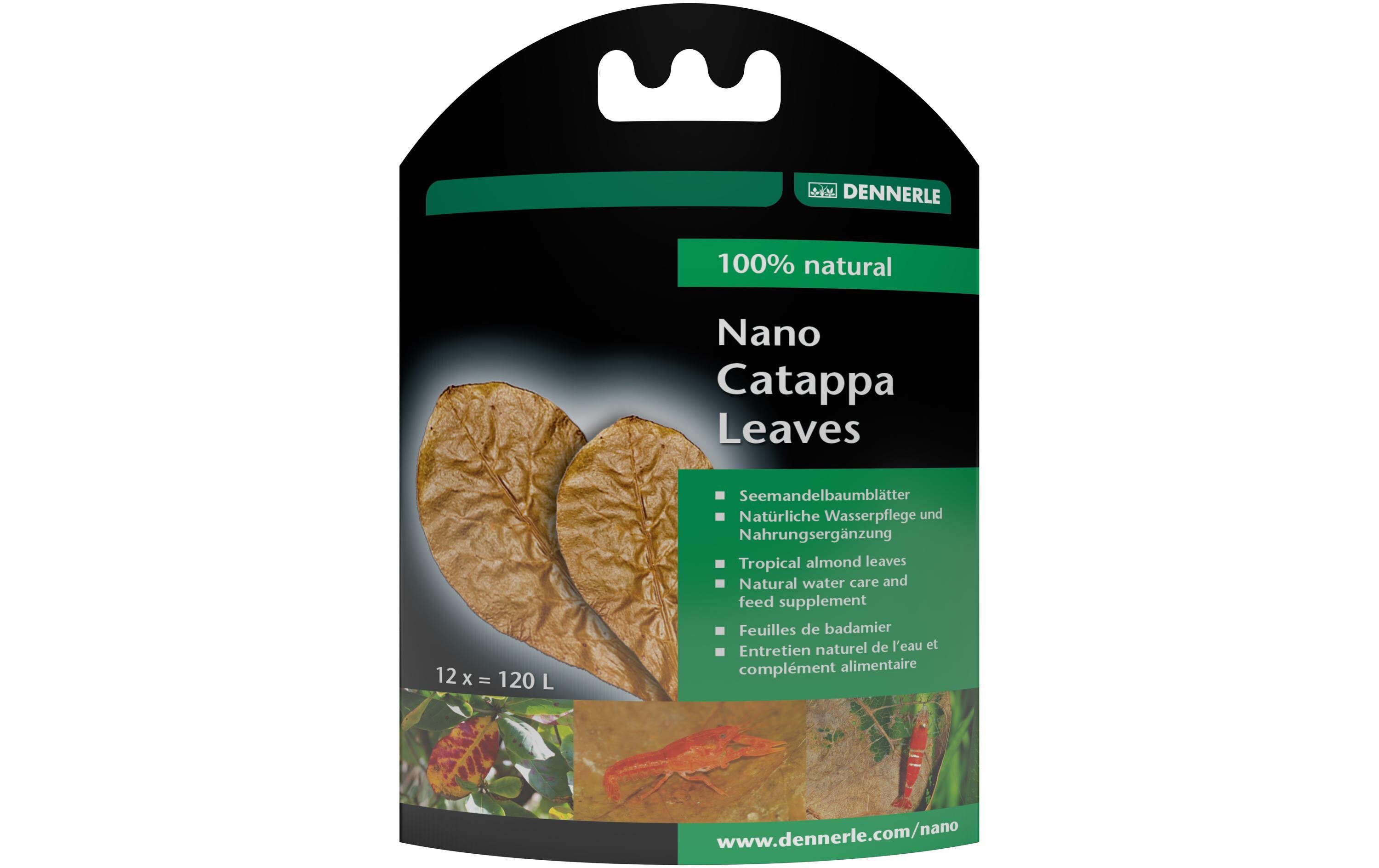Dennerle Wasserpflege Nano Catappa Leaves, 12 x = 1200 l Dennerle Wasserpflege Nano Catappa Leaves, 12 x = 1200 l