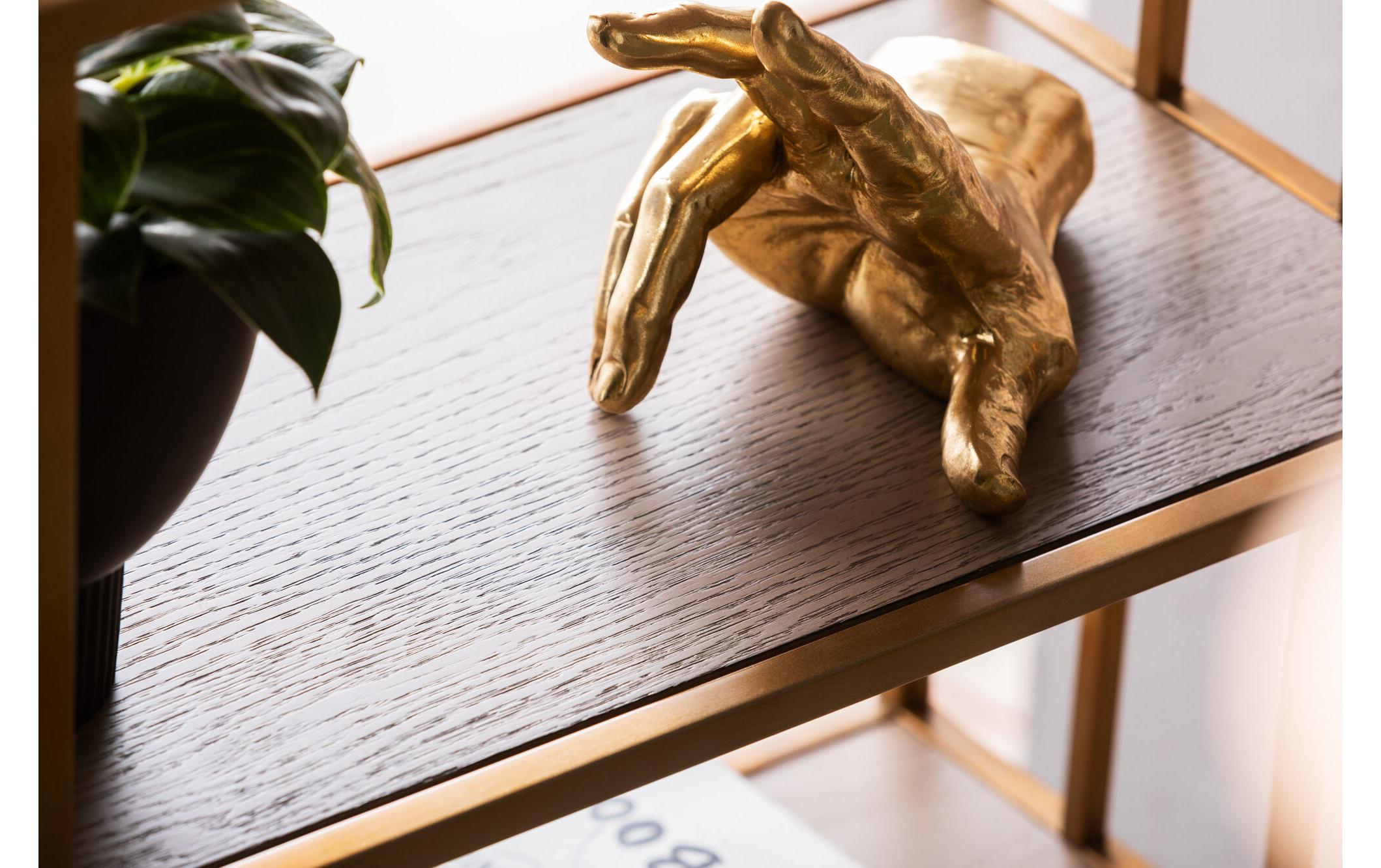 Kare Buchstütze Fingers Gold