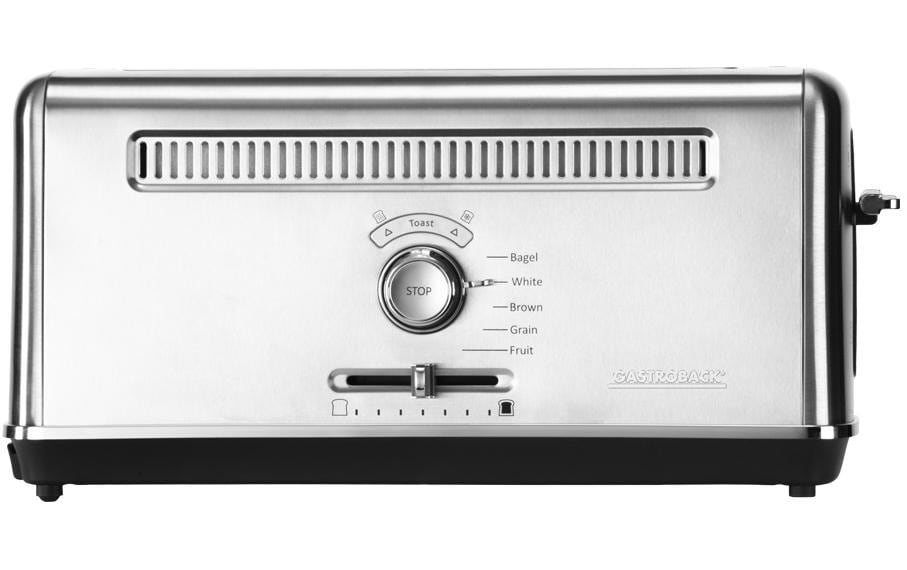 Gastroback Toaster Advanced 4S, Edelstahl