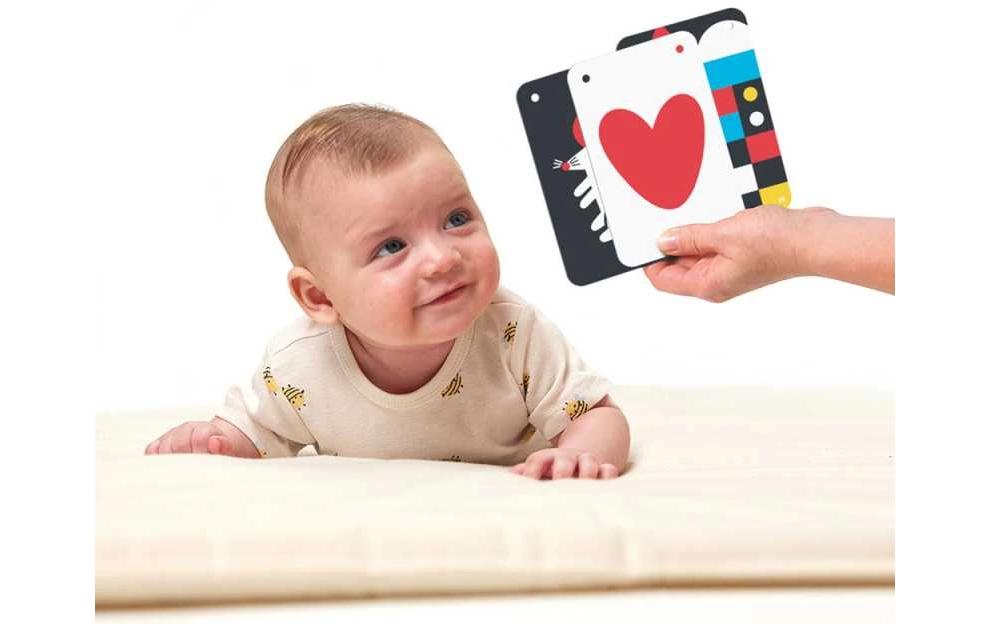 Banana Panda Hochkontrast-Baby-Karten