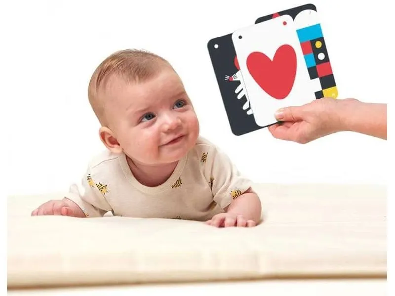 Banana Panda Hochkontrast-Baby-Karten