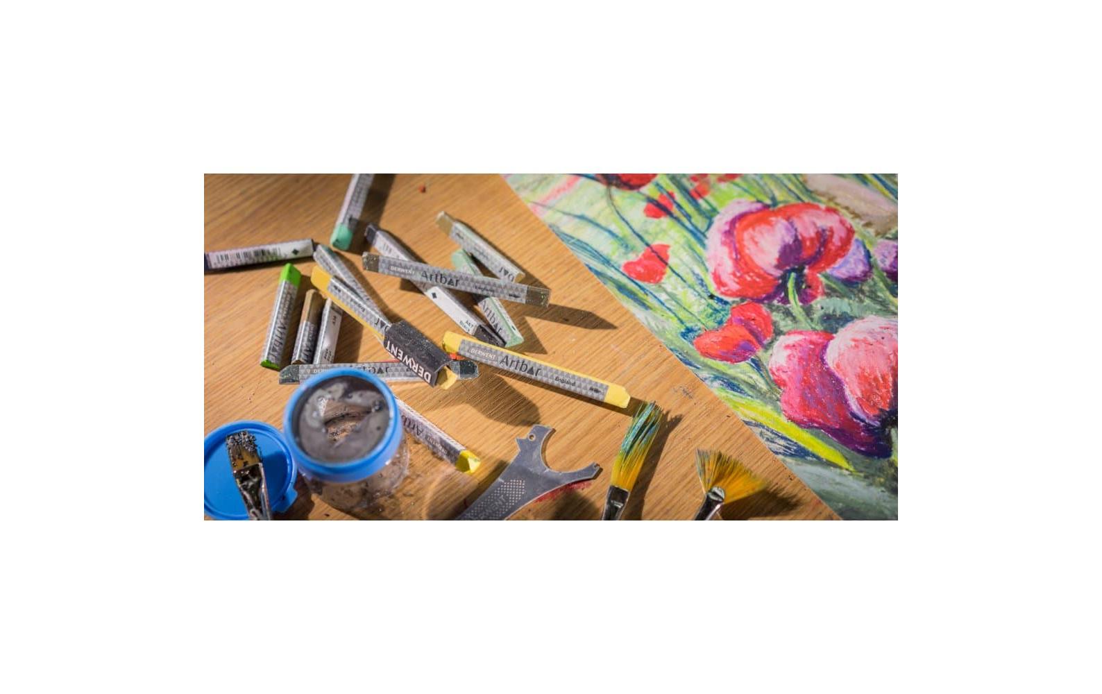 Derwent Technique Pinselset für verschiedene Techniken, 6-teilig Derwent Technique Pinselset für verschiedene Techniken, 6-teilig