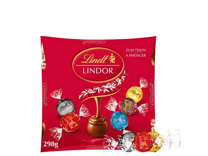 Lindt Pralinen Lindor Assortiert Sharing Box 298 g Lindt Pralinen Lindor Assortiert Sharing Box 298 g