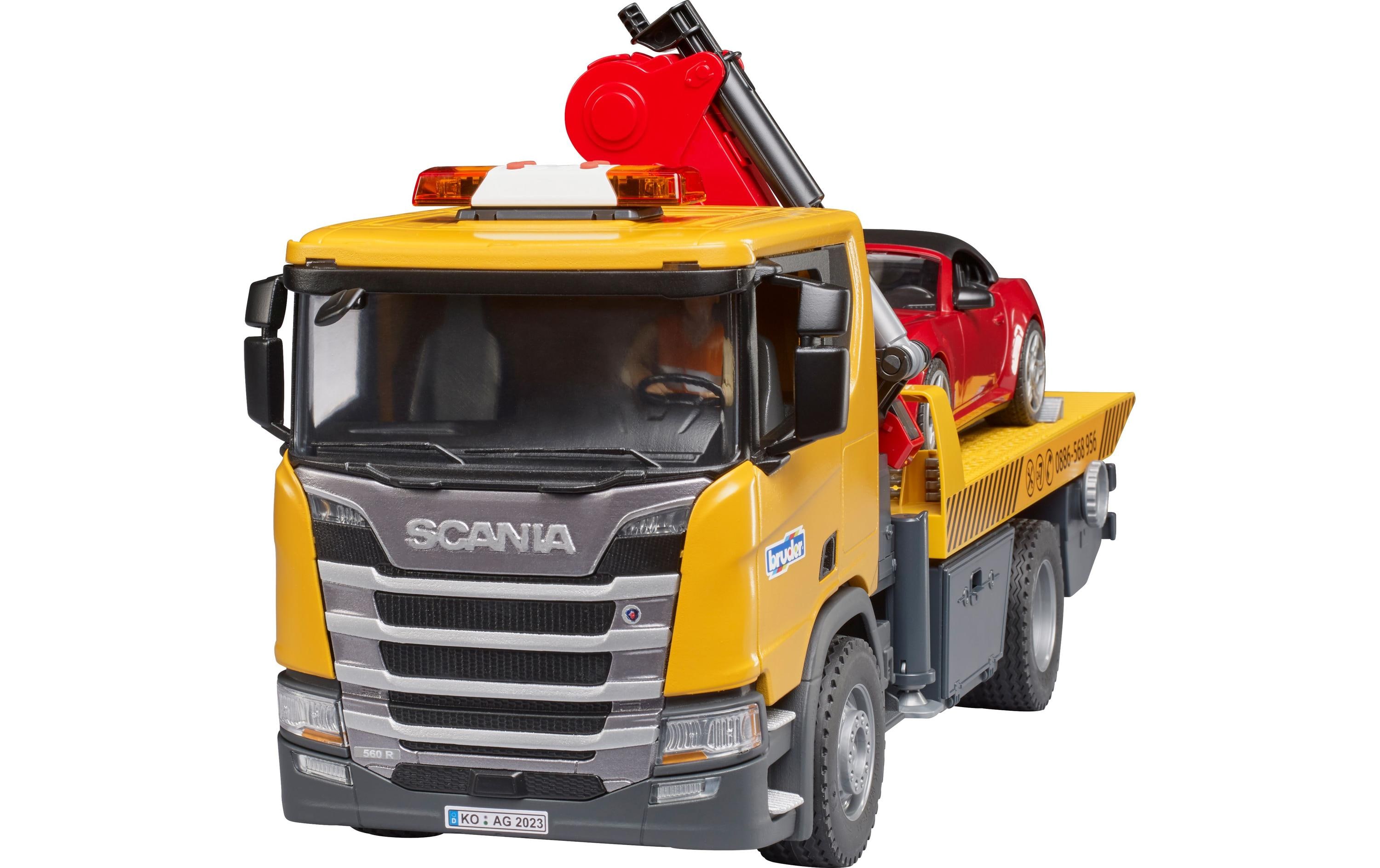 Bruder Spielwaren Logistikfahrzeug Scania Super LKW