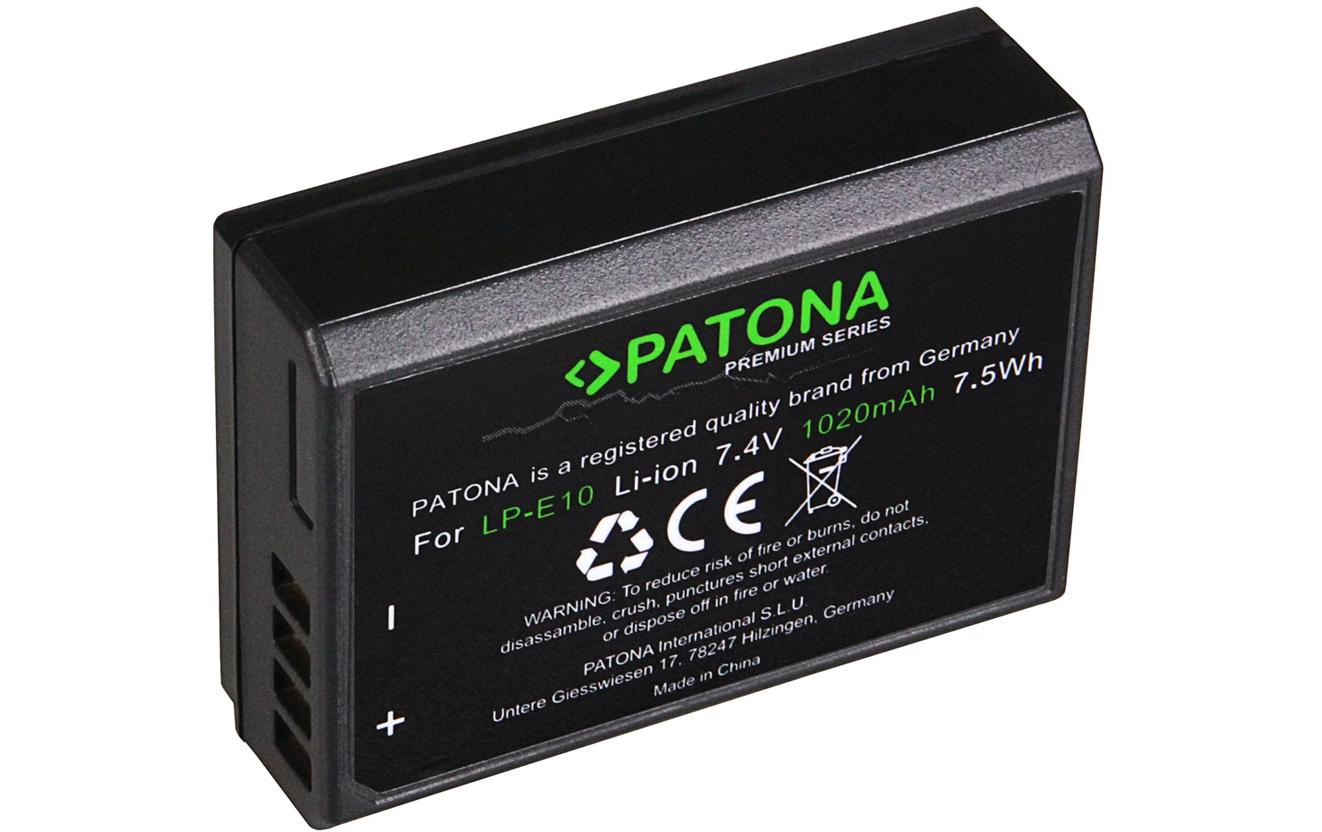 Patona Premium Akku für Canon LP-E10 EOS 1200D