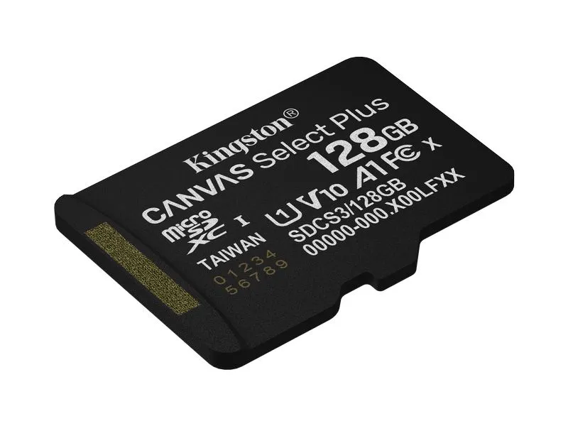 Kingston microSDXC-Karte Canvas Select Plus Gen3 128 GB