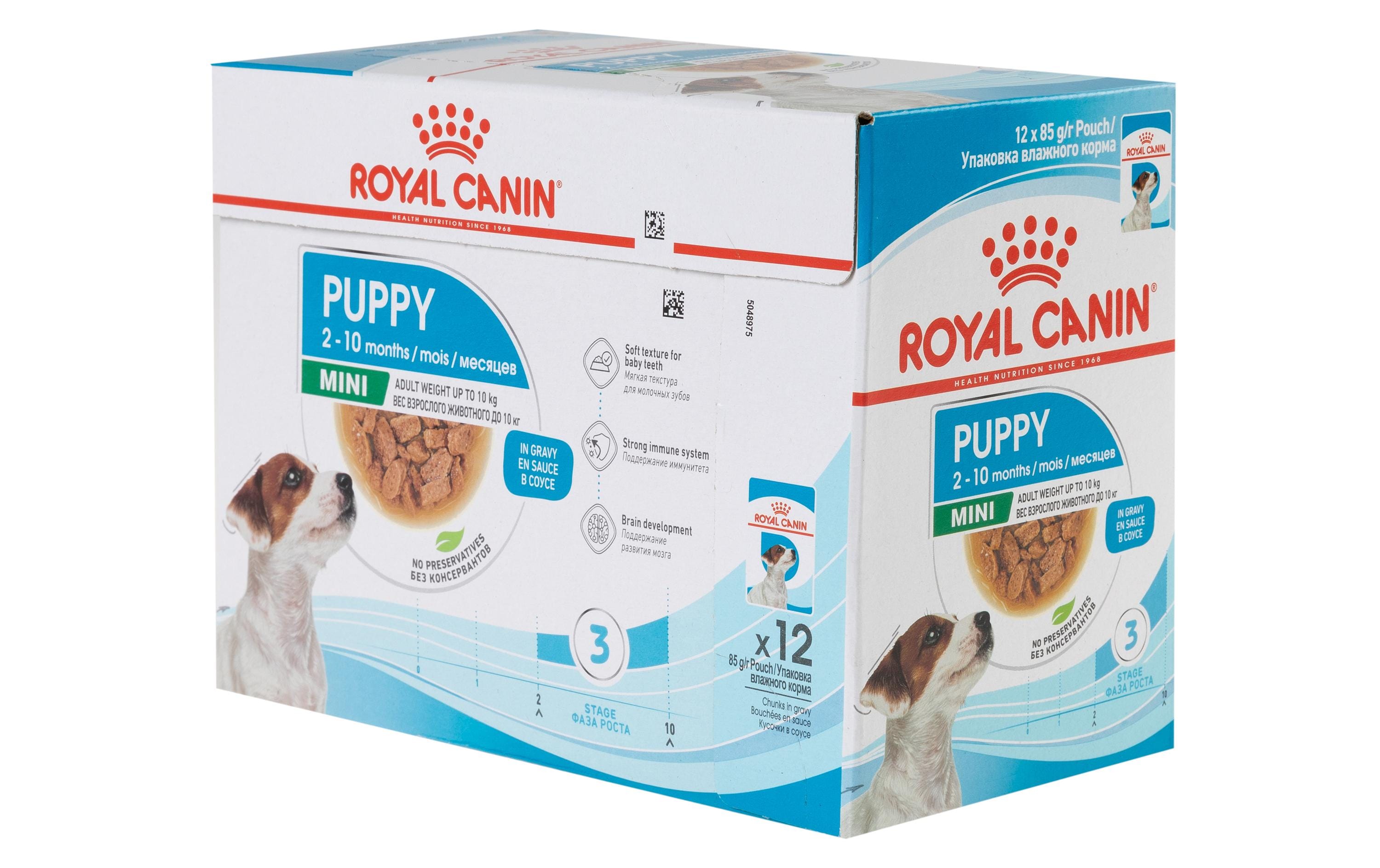 Royal Canin Nassfutter Start of Life Mini Puppy Sauce, 12 x 85 g