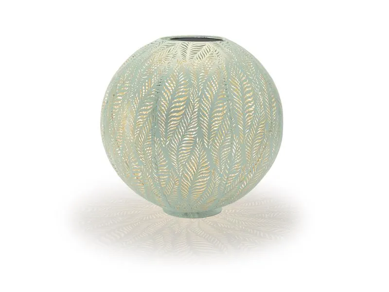 STT Windlicht Solar Antic Ball Lara, Ø 40 cm, Mint